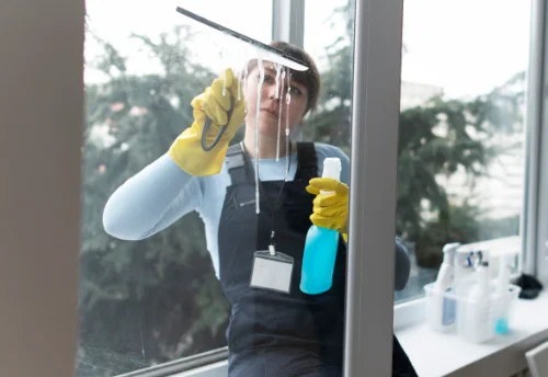 Nettoyage de vitres intérieures et extérieures à Doubs